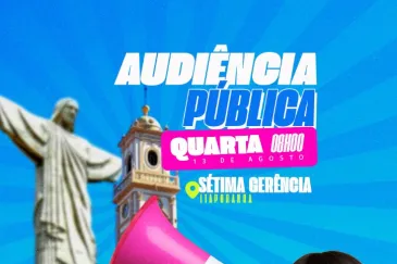 População é convidada a participar de Audiência Pública sobre LOA 2026 e PPA.
